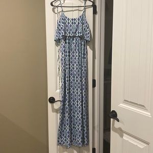 Maternity maxi dress